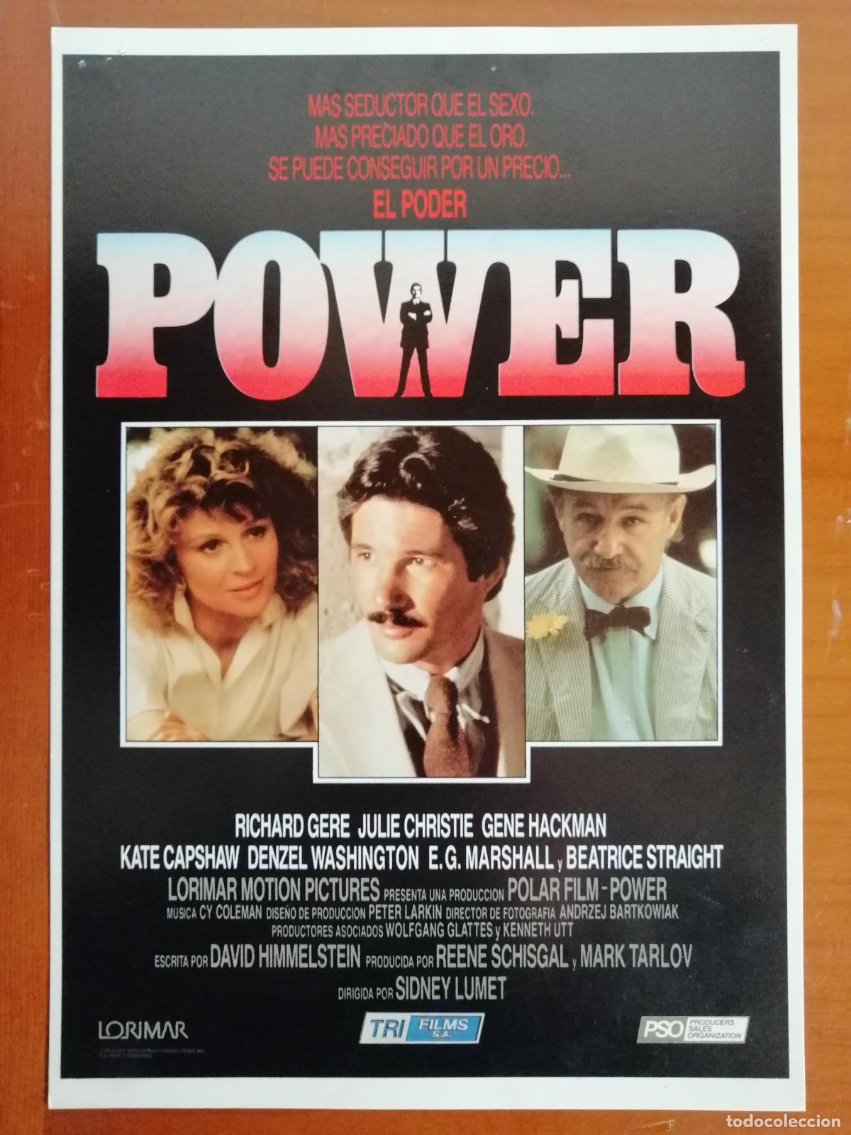 Cine: G3646 EL PODER (POWER)-SENCILLO - Foto 1