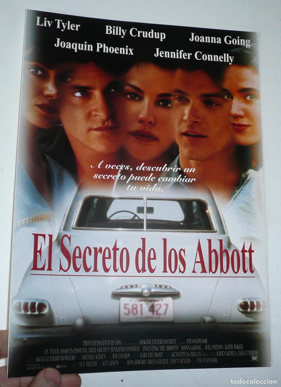 Cinema: El secreto de los Abbott (Pat O'Connor, 1997) Liv Tyler, Joaquin Phoenix, Jenniffer Connelly