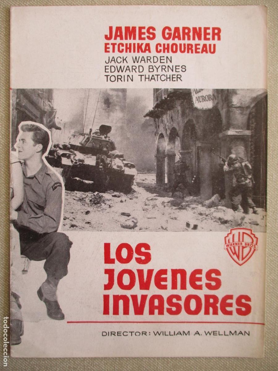 Cinema: LOS JOVENES INVASORES. GUIA ORIGINAL ESTRENO. PEDIDO MINIMO EN GUIAS 10 EUROS.