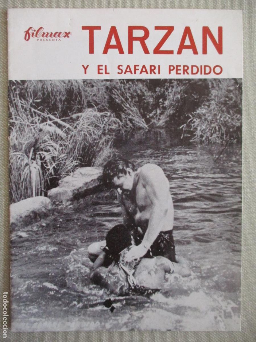 Cinema: TARZAN Y EL SAFARI PERDIDO. GUIA ORIGINAL ESTRENO. PEDIDO MINIMO EN GUIAS 10 EUROS.