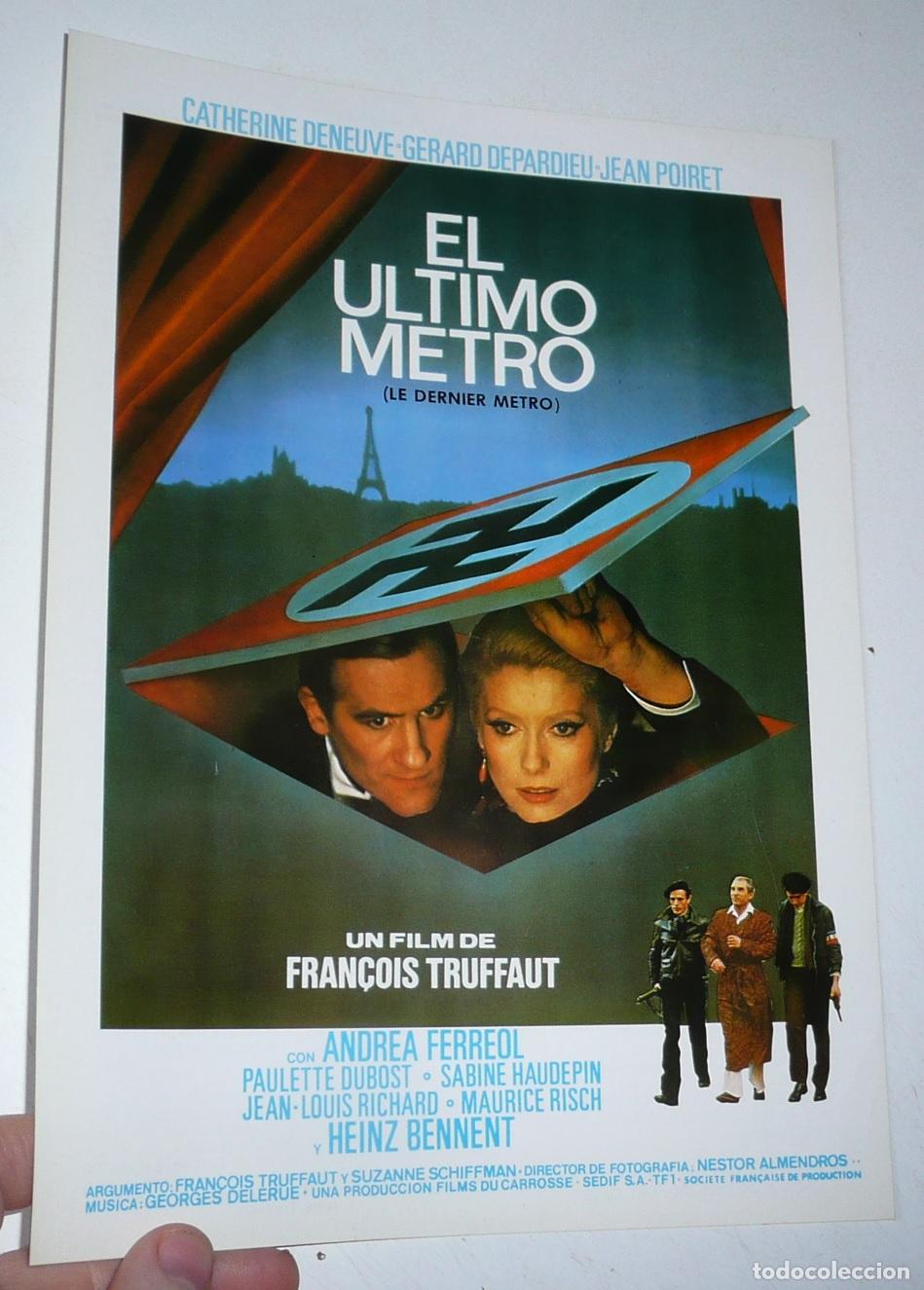 Cinema: El &uacute;ltimo metro (Fran&ccedil;ois Truffaut, 1980) G&eacute;rard Depardieu, Catherine Deneuve, Jean Poiret