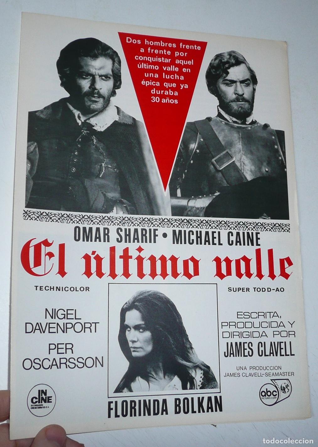 Cinema: El &uacute;ltimo valle (James Clavell, 1971) Gu&iacute;a de cine. Michael Caine, Omar Sharif, Florinda Bolkan