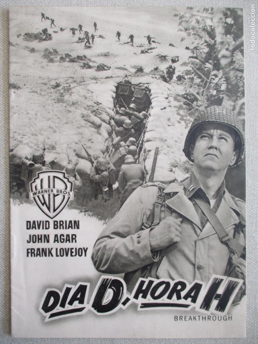 Cin&eacute;ma: DIA D, HORA H. GUIA ORIGINAL ESTRENO. PEDIDO MINIMO EN GUIAS 10 EUROS.