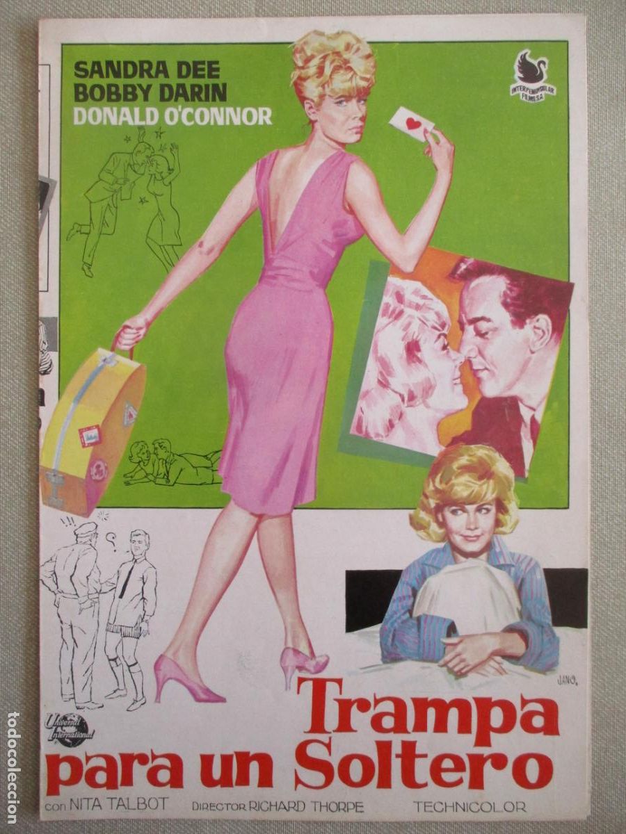 Cine: TRAMPA PARA UN SOLTERO. GUIA ORIGINAL ESTRENO. PEDIDO MINIMO EN GUIAS 10 EUROS.
