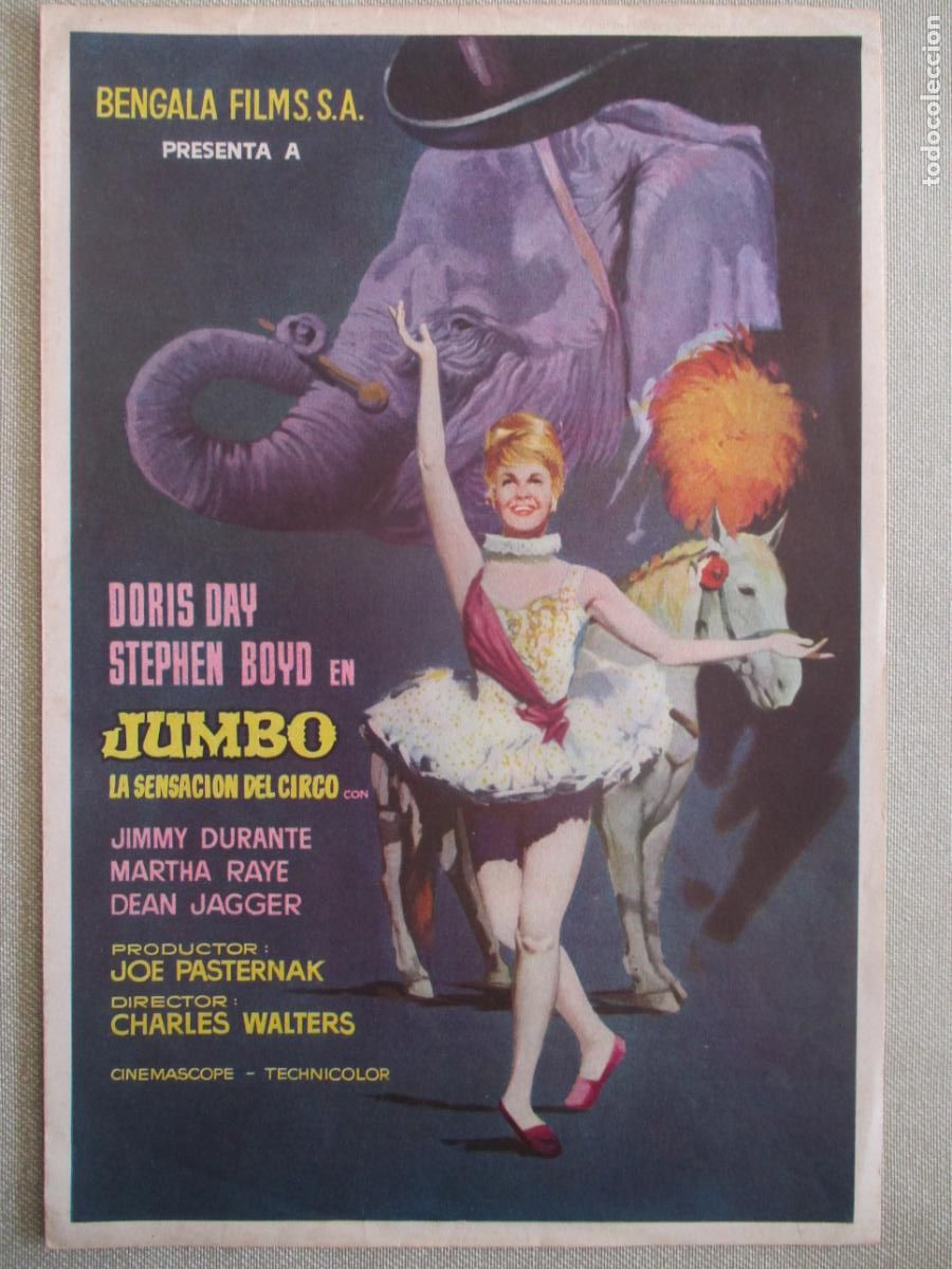 Cin&eacute;ma: JUMBO. GUIA ORIGINAL ESTRENO. PEDIDO MINIMO EN GUIAS 10 EUROS.