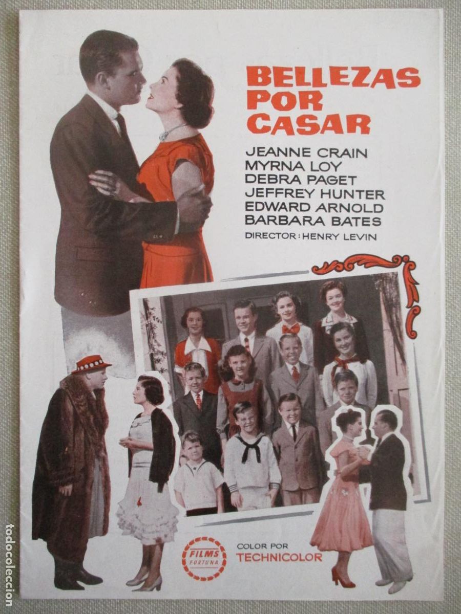Cin&eacute;ma: BELLEZAS POR CASAR. GUIA ORIGINAL ESTRENO. PEDIDO MINIMO EN GUIAS 10 EUROS.