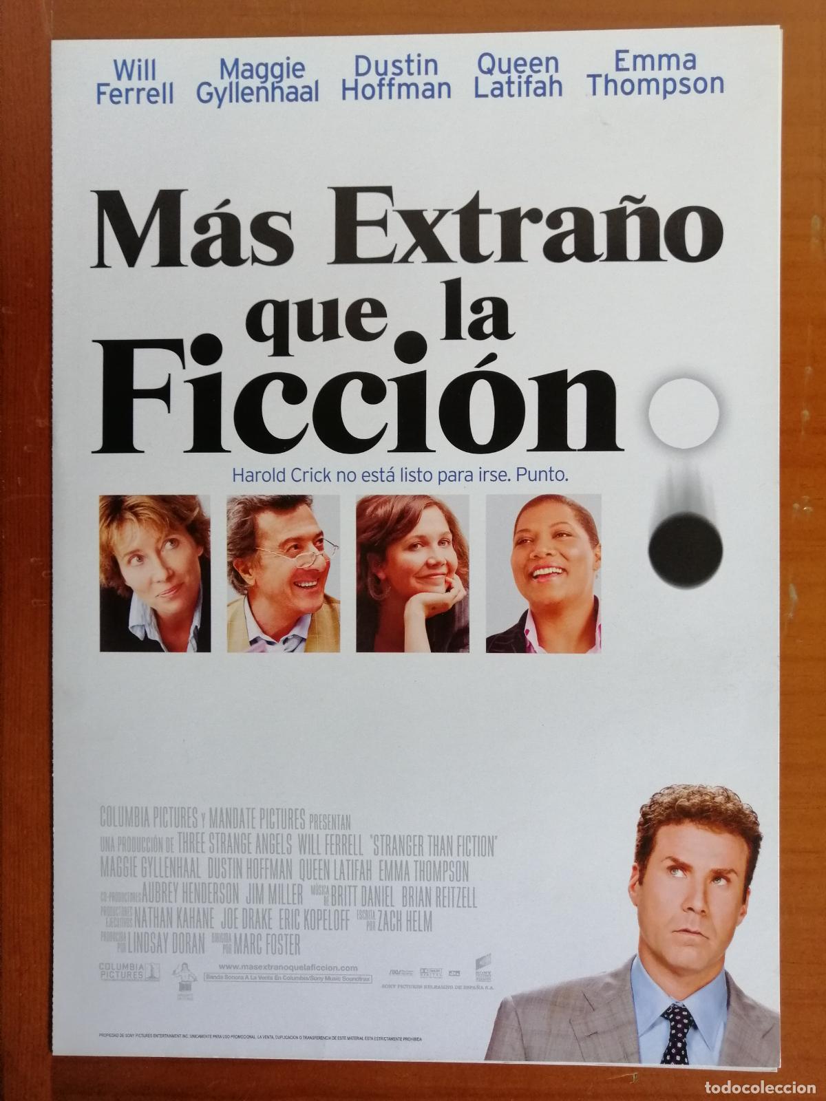 Cine: G7937 MAS EXTRA&Ntilde;O QUE LA FICCION-DOBLE