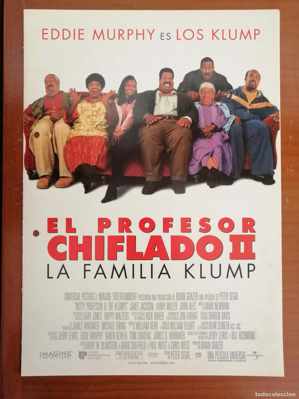 Cine: G3702 EL PROFESOR CHIFLADO II (LA FAMILIA KLUMP)-DOBLE