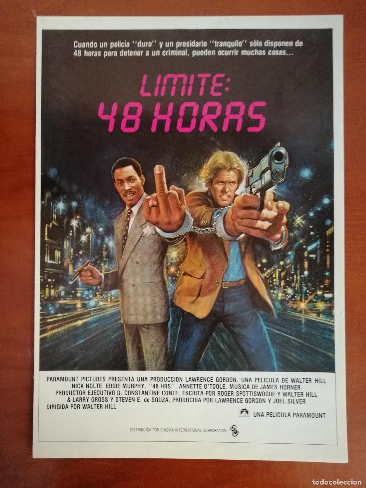 Cine: G7209 LIMITE: 48 HORAS-DOBLE