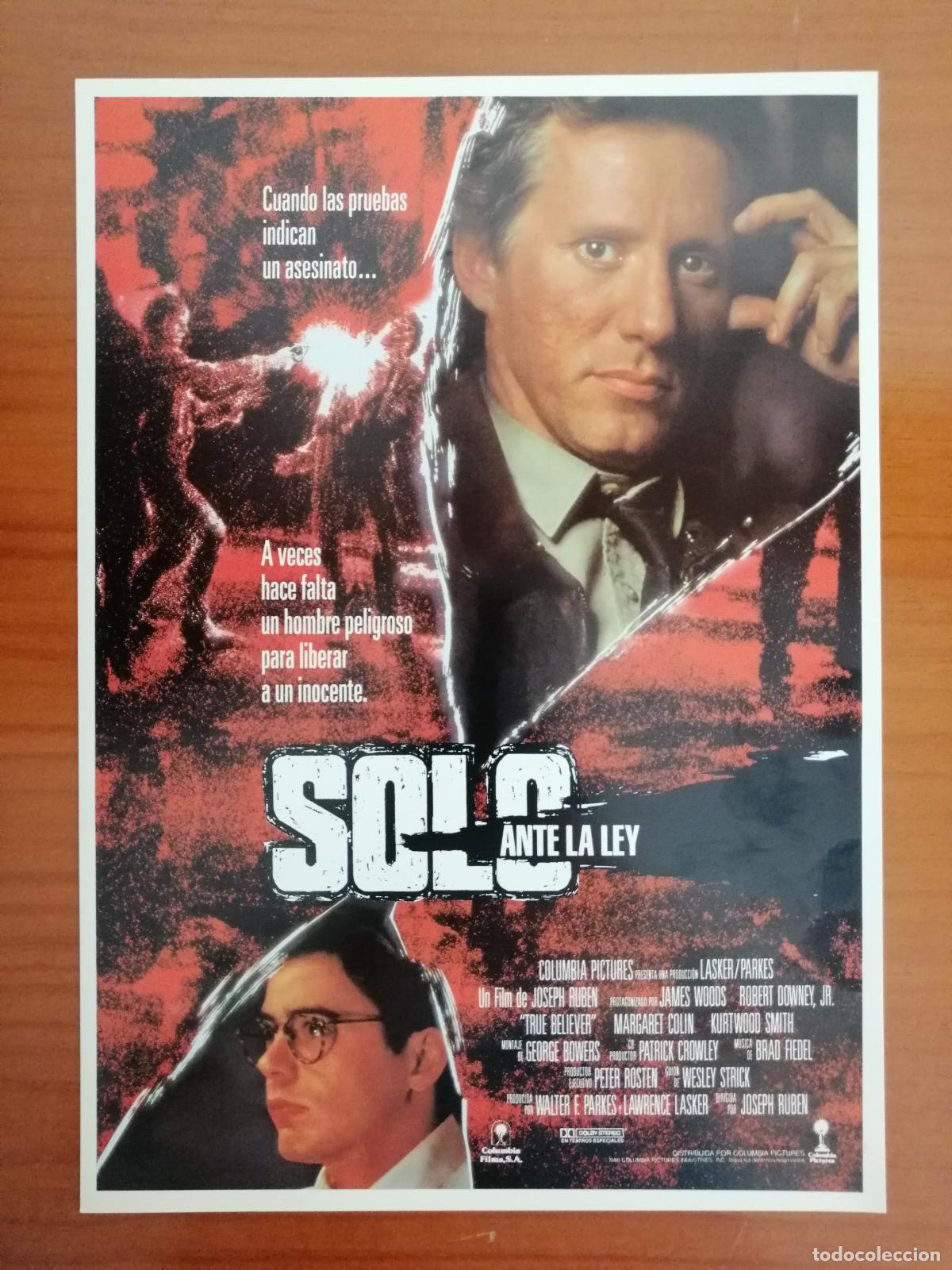 Cinema: G10019 SOLO ANTE LA LEY-SENCILLO