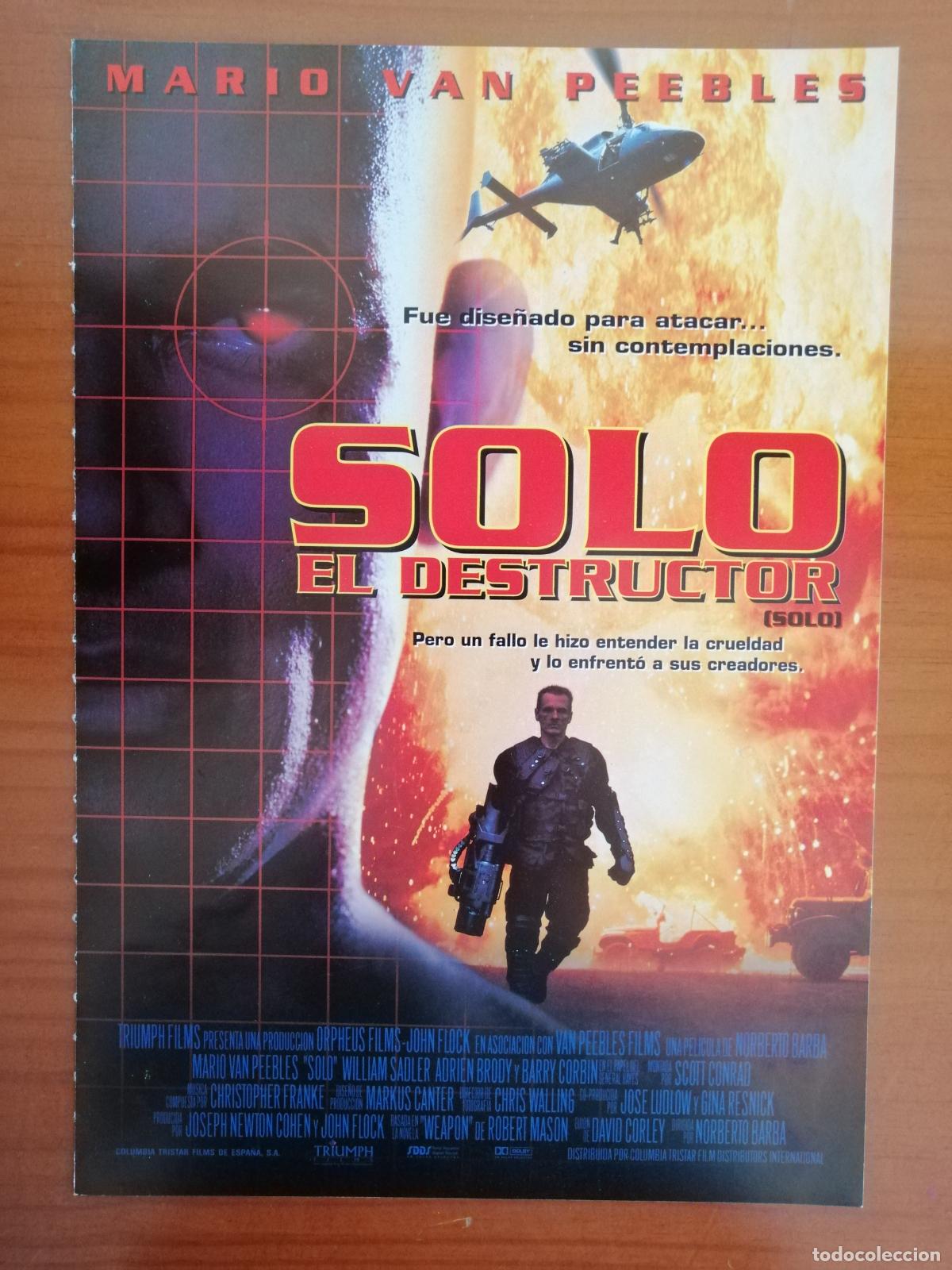 Cinema: G10024 SOLO EL DESTRUCTOR (SOLO)-SENCILLO