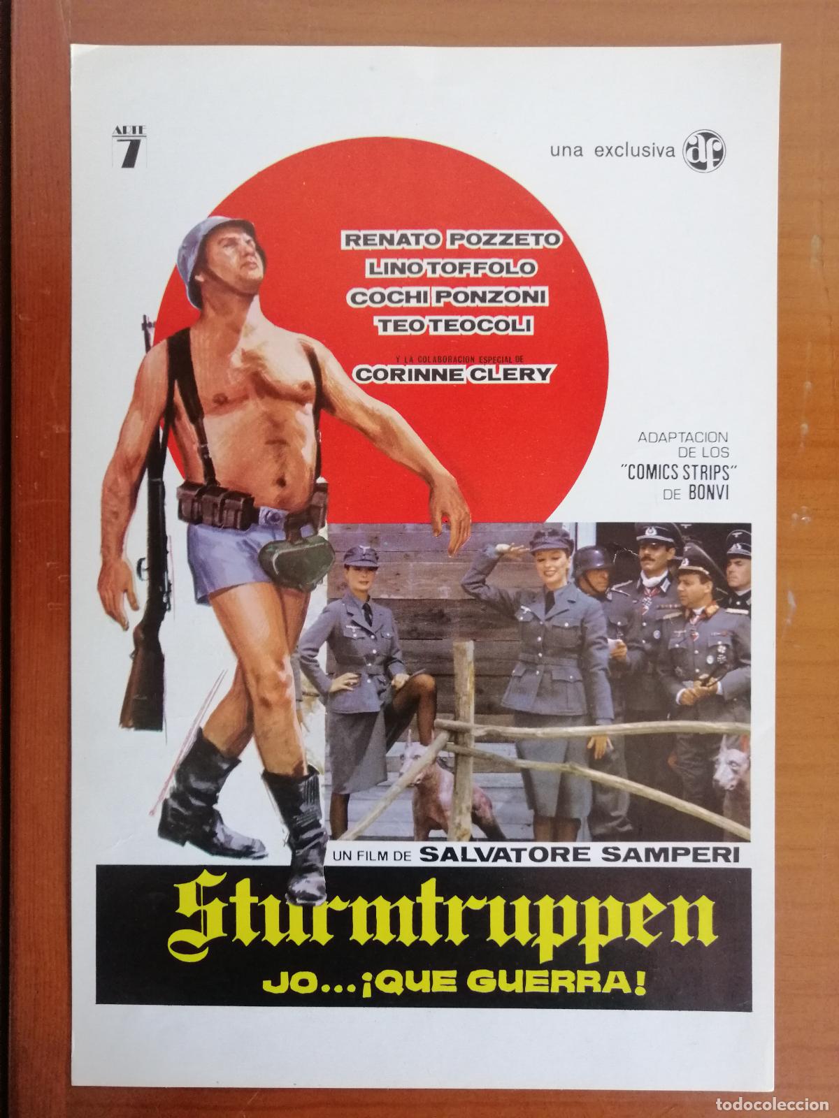 Cinema: G10174 STURMTRUPPEN JO QUE GUERRA-SENCILLO