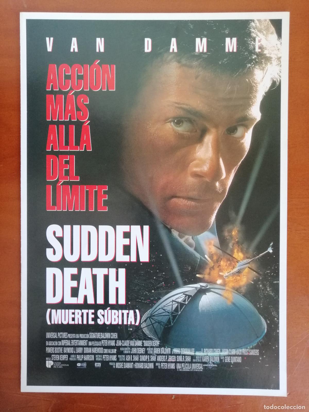 Cinema: G10204 SUDDEN DEATH (MUERTE SUBITA)-DOBLE