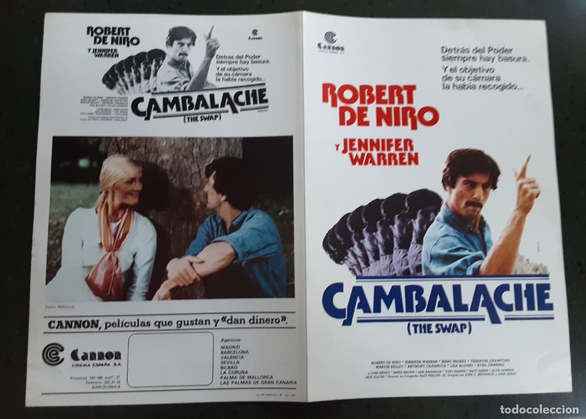 Cine: CAMBALACHE, ROBERT DE NIRO, JENNIFER WARREN.
