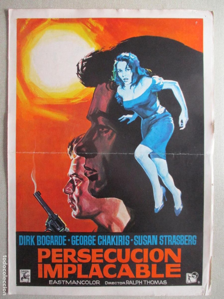 Kino: PERSECUCION IMPLACABLE. GUIA ORIGINAL ESTRENO. PEDIDO MINIMO EN GUIAS 10 EUROS.