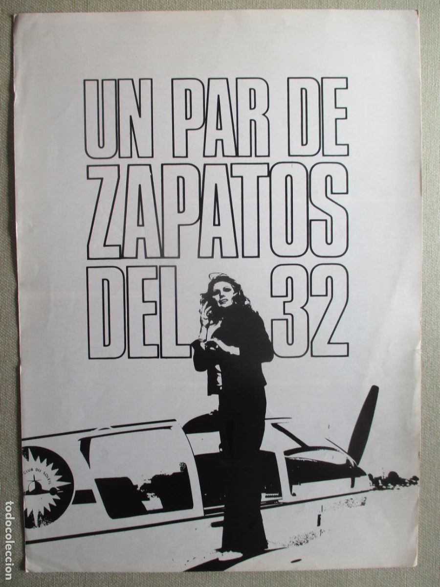 Cinema: UN PAR DE ZAPATOS DEL 32. GUIA ORIGINAL ESTRENO. PEDIDO MINIMO EN GUIAS 10 EUROS.