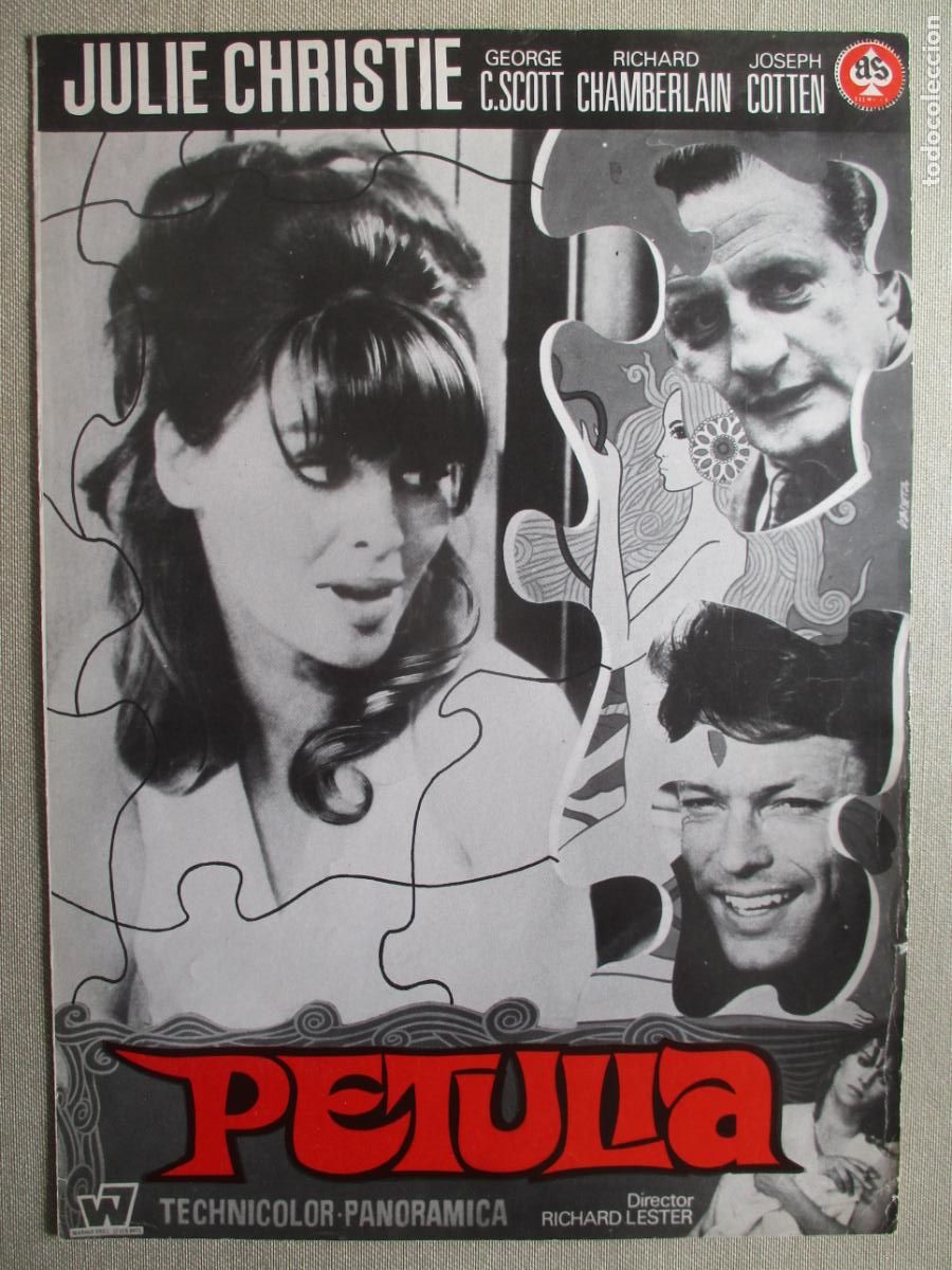 Cinema: PETULIA. GUIA ORIGINAL ESTRENO. PEDIDO MINIMO EN GUIAS 10 EUROS.