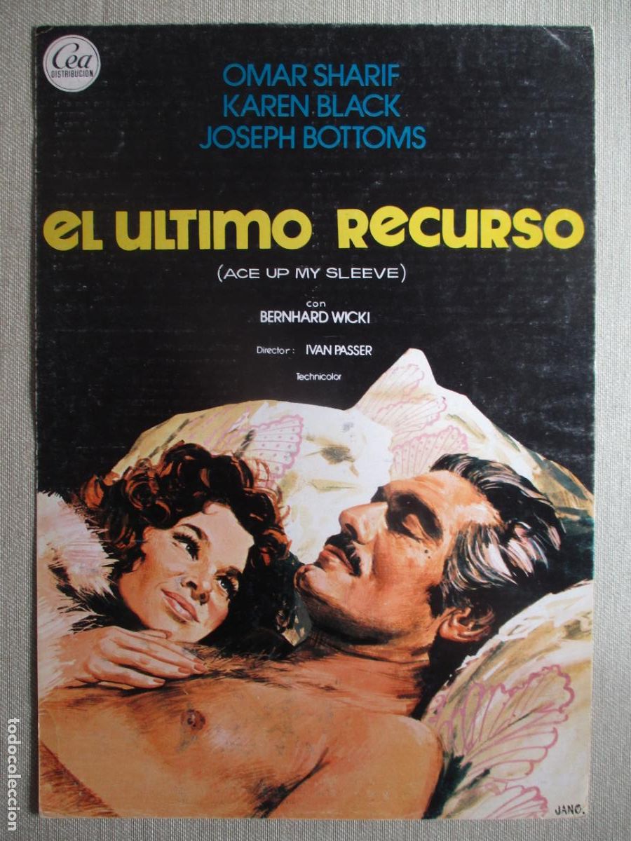 Cine: EL ULTIMO RECURSO. GUIA ORIGINAL ESTRENO. PEDIDO MINIMO EN GUIAS 10 EUROS.