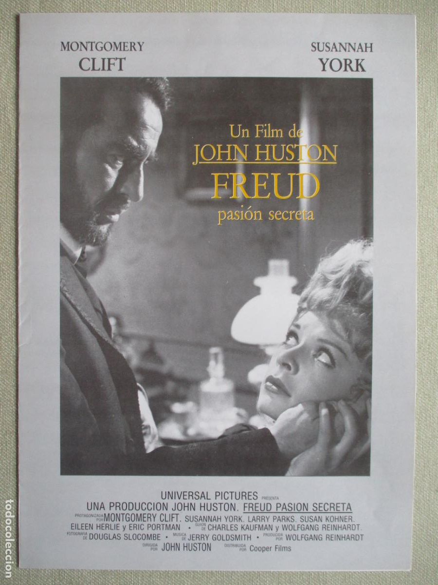 Cinema: FREUD PASION SECRETA. GUIA ORIGINAL RE-ESTRENO. PEDIDO MINIMO EN GUIAS 10 EUROS.