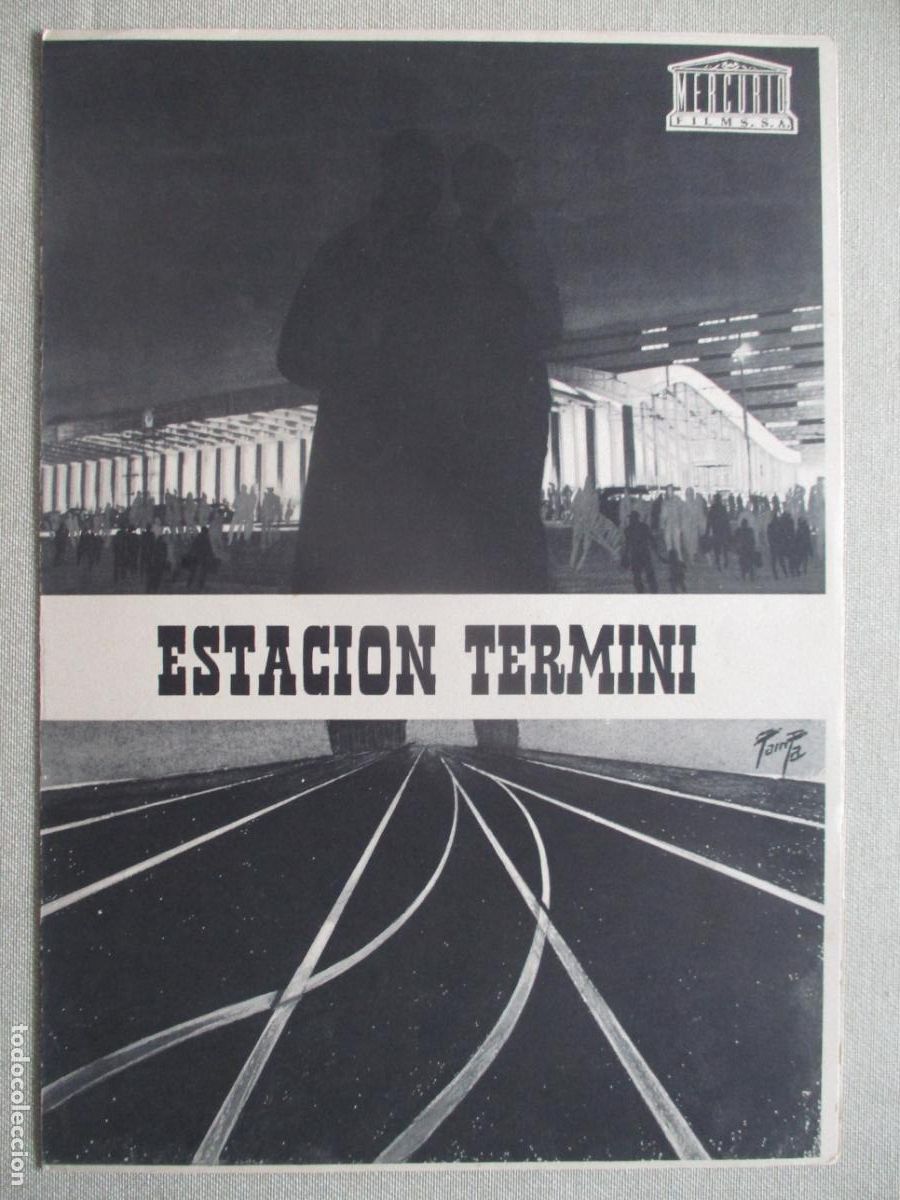 Cinema: ESTACION TERMINI. GUIA ORIGINAL ESTRENO. PEDIDO MINIMO EN GUIAS 10 EUROS.