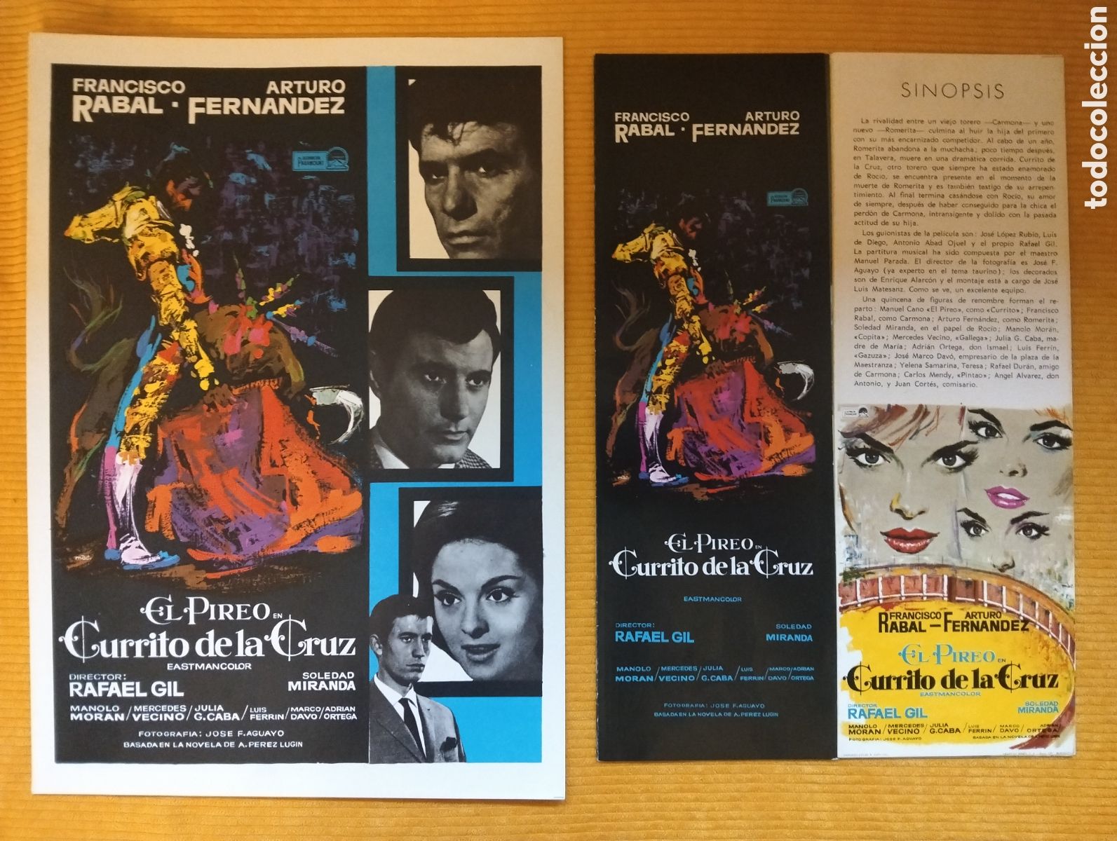 Cinema: EL PIREO EN CURRITO DE LA CRUZ - FRANCIASCO RABAL - ARTURO FERNANDEZ - GUIA DE CINE Y SINOPSIS - J55