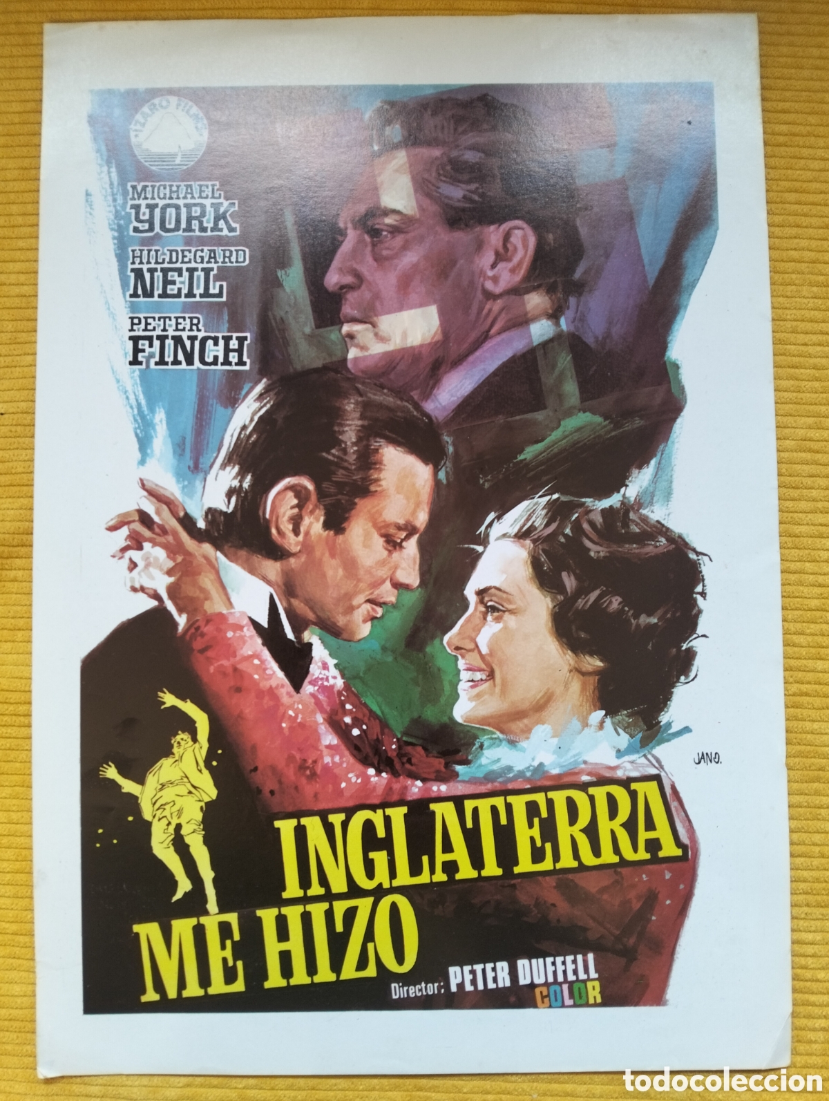 Cinema: INGLATERRA ME HIZO MICHAEL YORK PETER FINCH JOSS AKLAND GUIA DE CINE ORIGINAL - J53