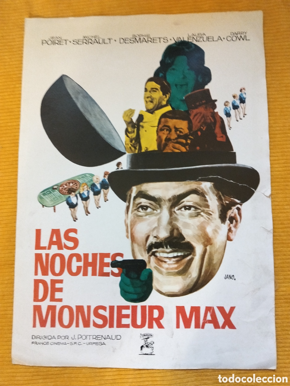 Cin&eacute;ma: LAS NOCHES DE MONSIEUR MAX - JEAN POIRET Y MICHEL SERRAULT GUIA DE CINE ORIGINAL - J53