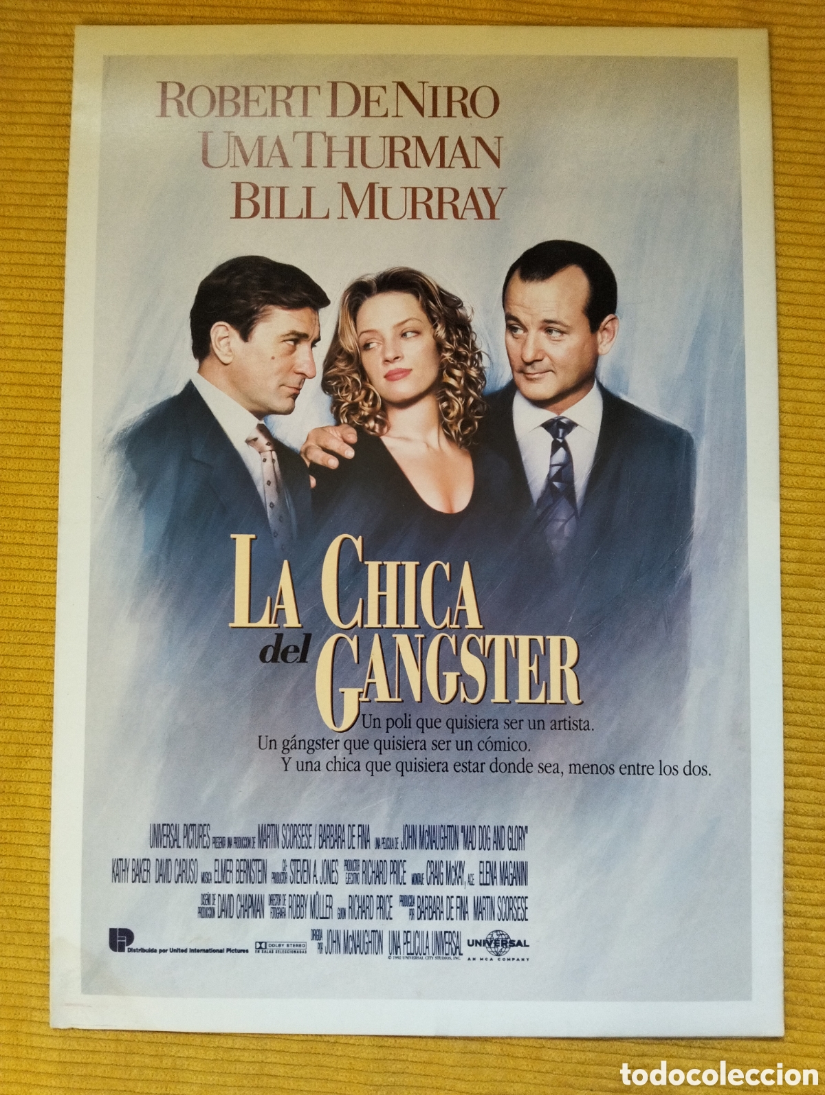 Cinema: LA CHICA DEL GANGSTER ROBERT DE NIRO GUIA DE CINE ORIGINAL - J57