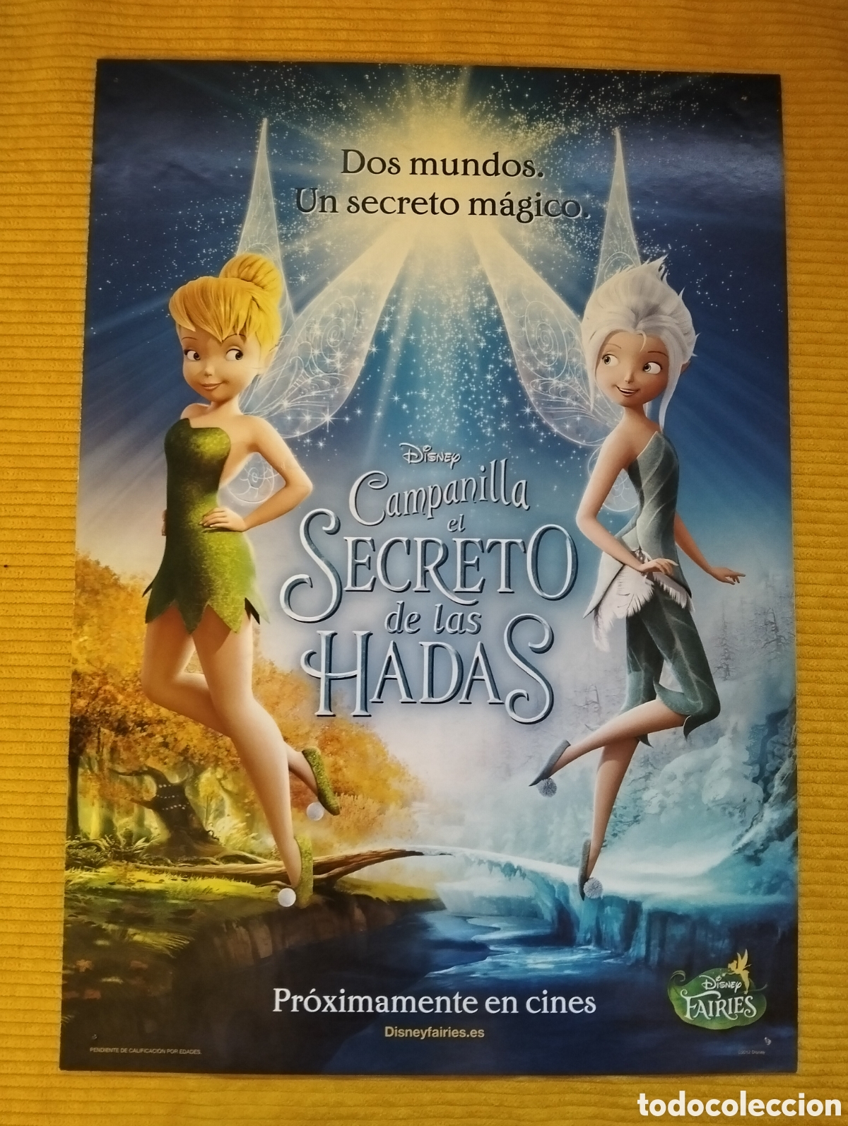 Cine: EL SECRETO DE LAS HADAS CAMPANILLA GUIA DE CINE ORIGINAL - J57