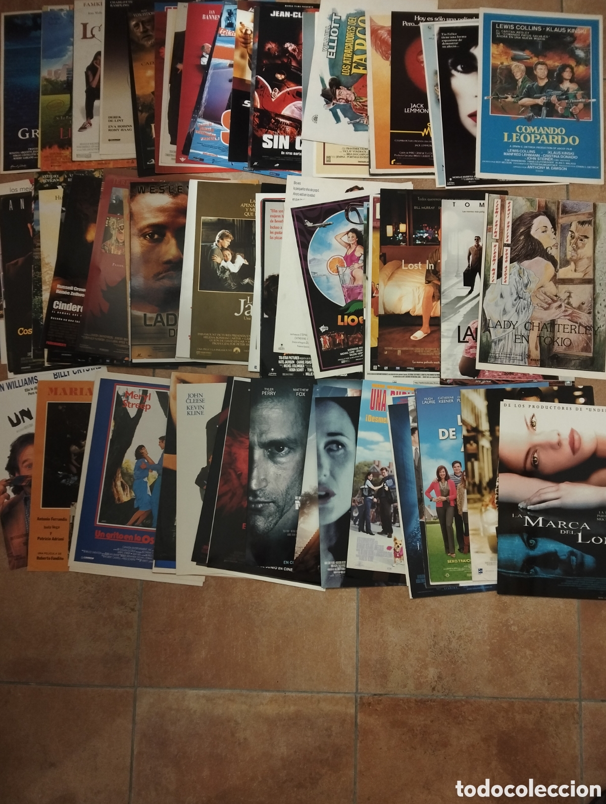 Cine: LOTE DE 100 GUIAS PUBLICITARIAS ORIGINALES DE PELICULAS CINE DIFERENTES. SIMPLES, DOBLES,