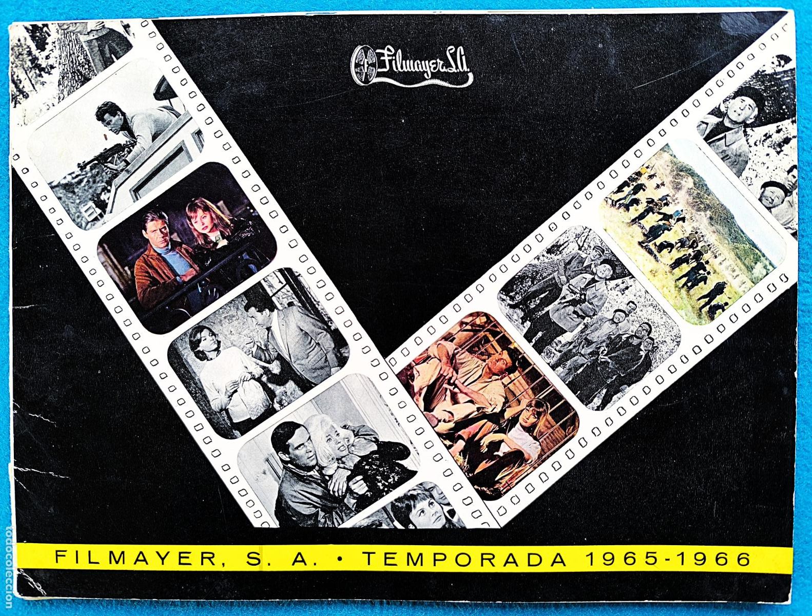 Cine: RW GUIA PUBLICITARIA CINE FILMAYER S.A TEMPORADA 1965 1966 G603