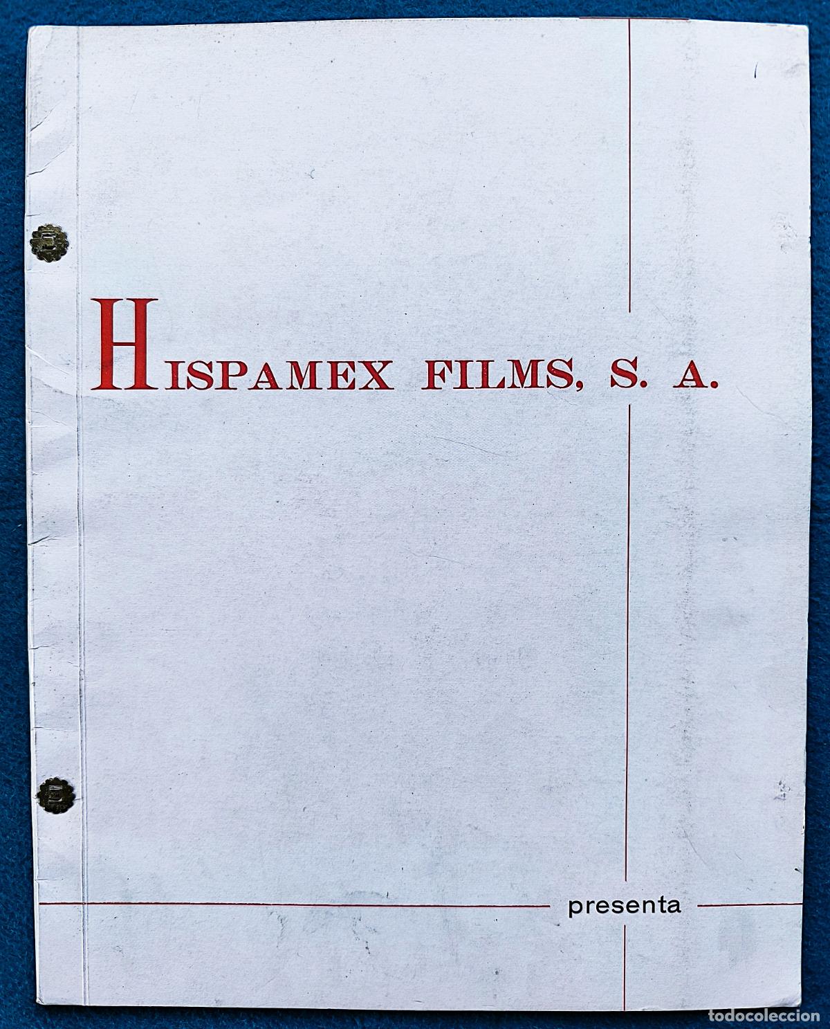 Cine: RW GUIA PUBLICITARIA CINE HISPAMEX FILMS S.A LISTA DE MATERIAL 1964 G605