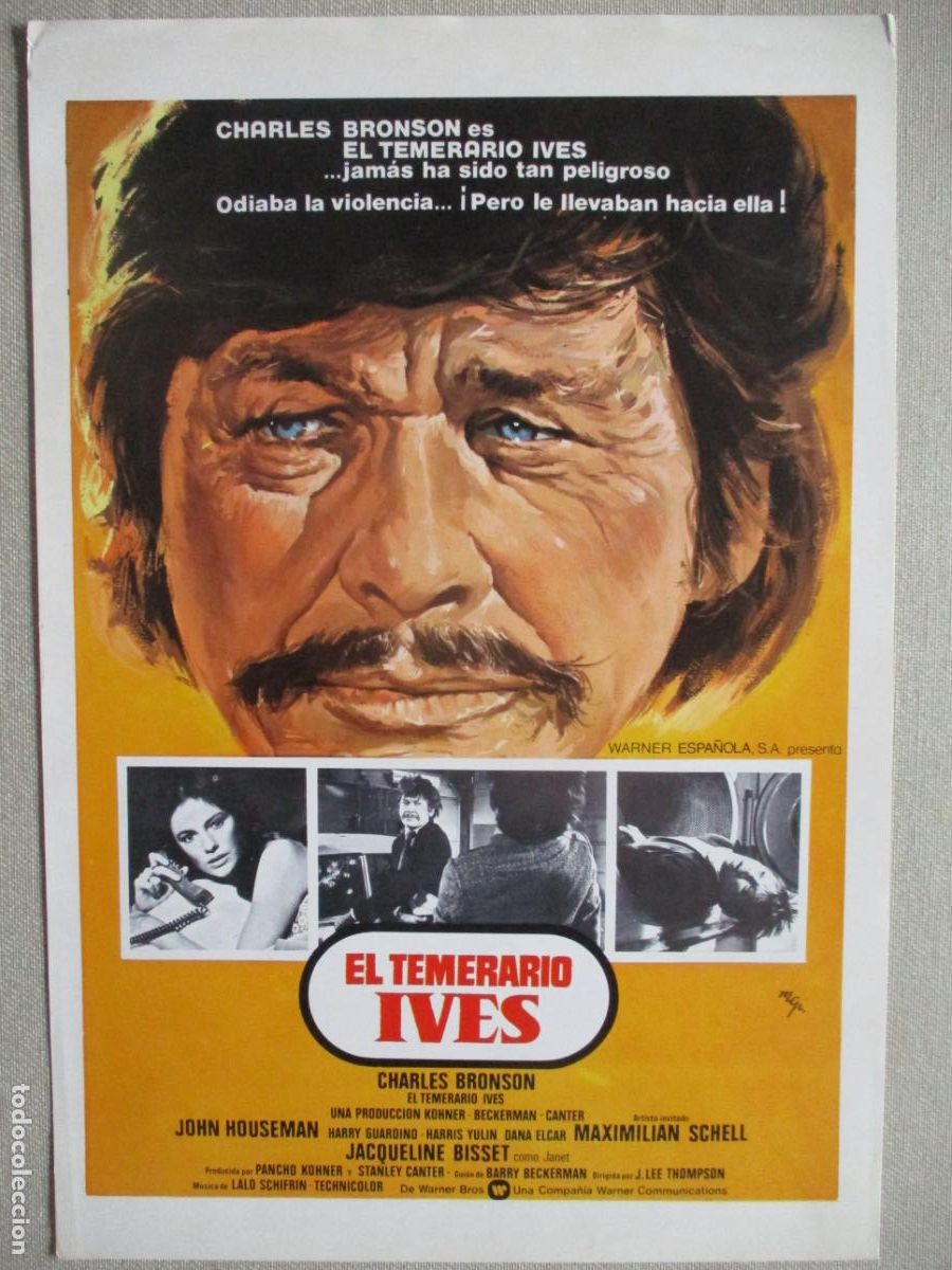 Cine: EL TEMERARIO IVES. GUIA ORIGINAL ESTRENO. PEDIDO MINIMO EN GUIAS 10 EUROS.
