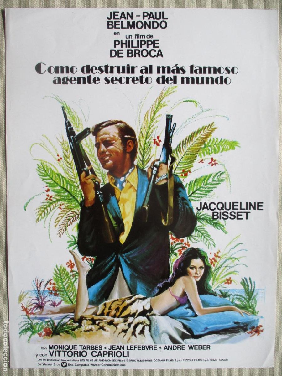 Cine: COMO DESTRUIR AL MAS FAMOSO AGENTE SECRETO. GUIA ORIGINAL ESTRENO. PEDIDO MINIMO EN GUIAS 10 EUROS.