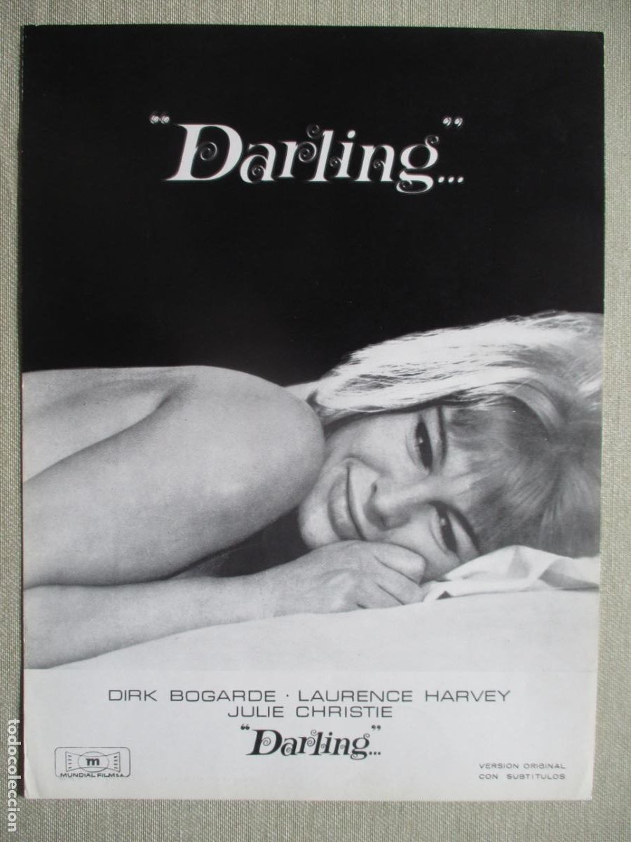 Cine: DARLING. GUIA ORIGINAL ESTRENO. PEDIDO MINIMO EN GUIAS 10 EUROS.