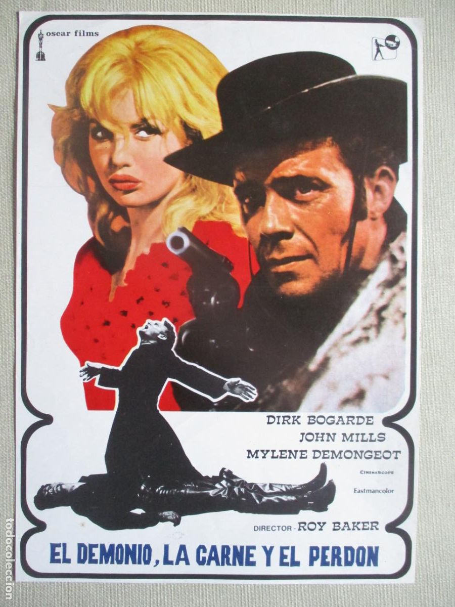 Cine: EL DEMONIO, LA CARNE Y EL PERDON. GUIA ORIGINAL RE-ESTRENO. PEDIDO MINIMO EN GUIAS 10 EUROS.