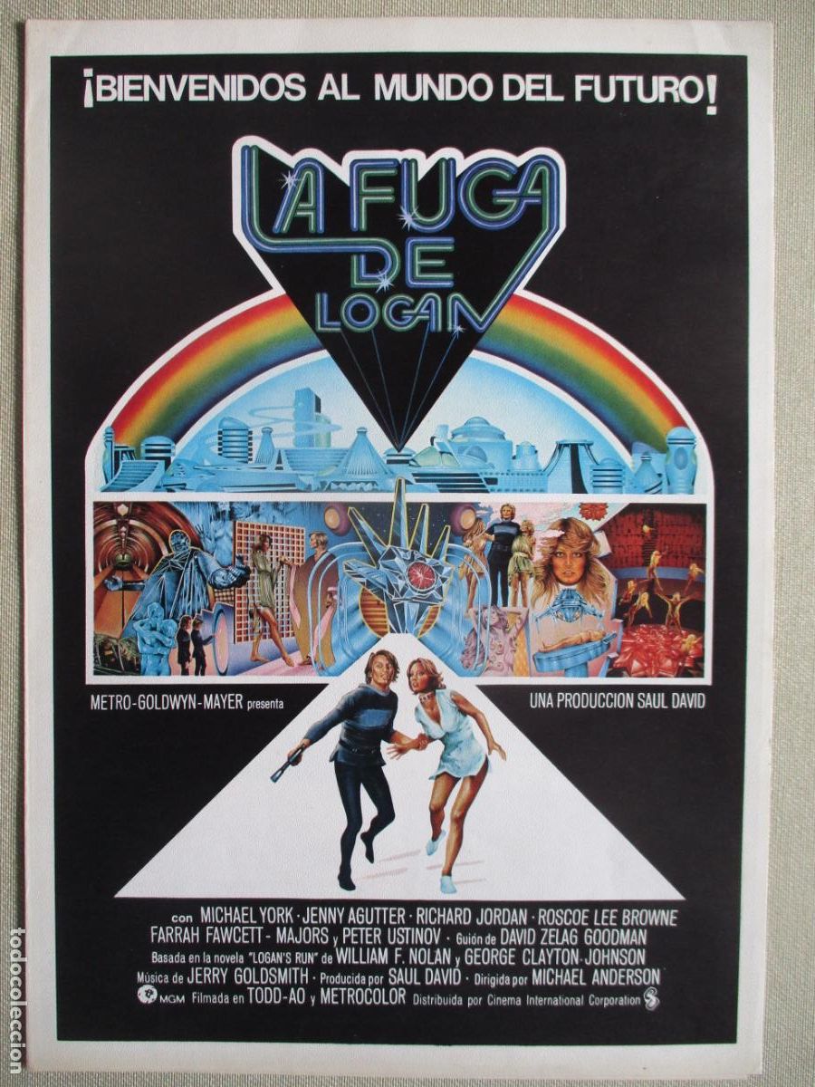 Cine: LA FUGA DE LOGAN. GUIA ORIGINAL ESTRENO. PEDIDO MINIMO EN GUIAS 10 EUROS.