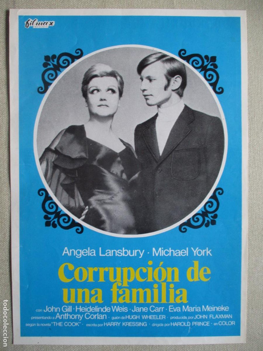 Cine: CORRUPCION DE UNA FAMILIA. GUIA ORIGINAL ESTRENO. PEDIDO MINIMO EN GUIAS 10 EUROS.