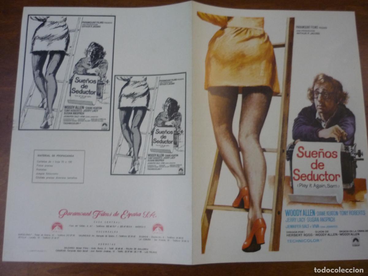 Cine: sue&ntilde;os de un seductor - guia publicitaria original - woody allen Play It Again Sam
