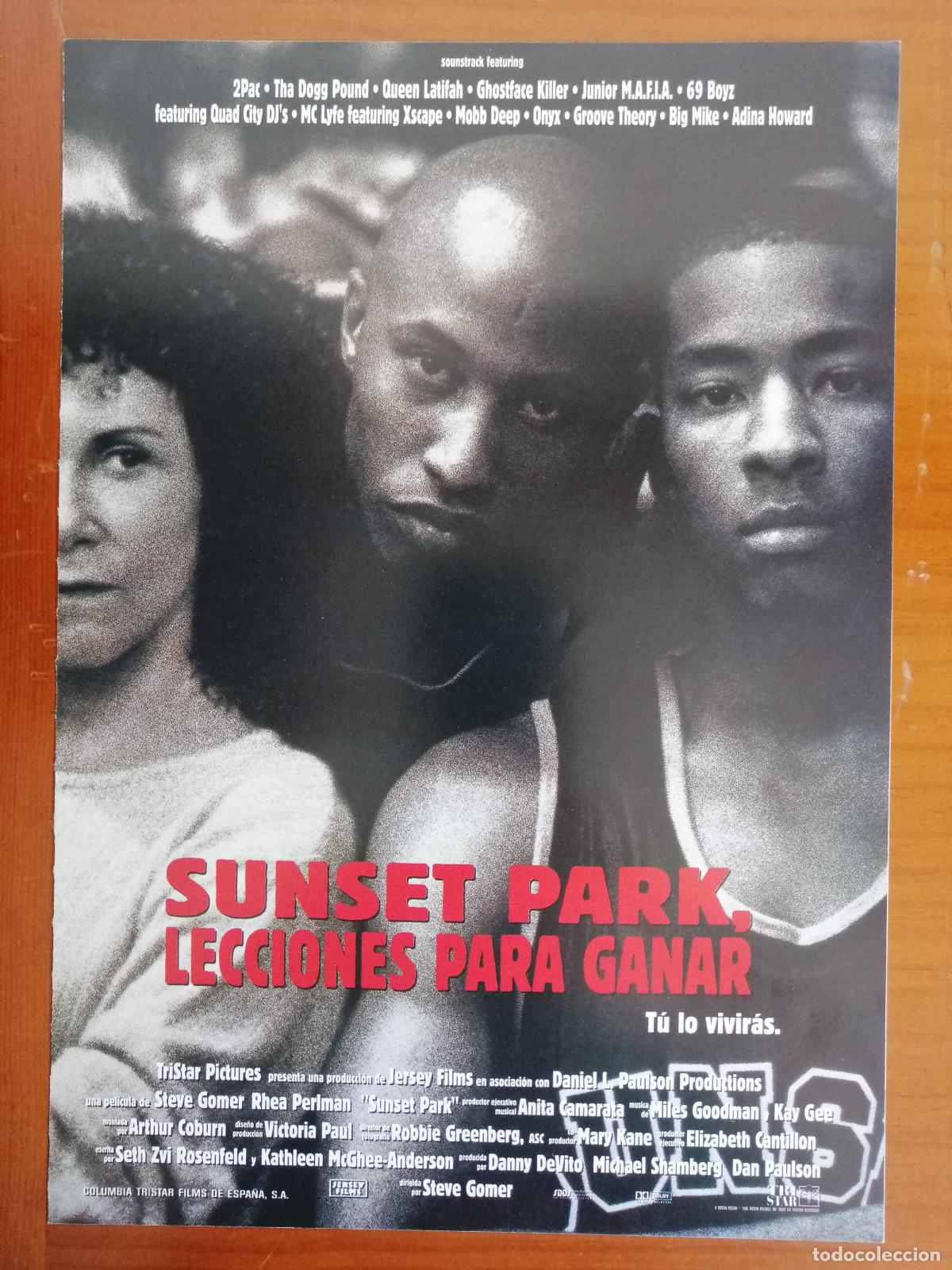 Cin&eacute;ma: G10218 SUNSET PARK (LECCIONES PARA GANAR)-SENCILLO