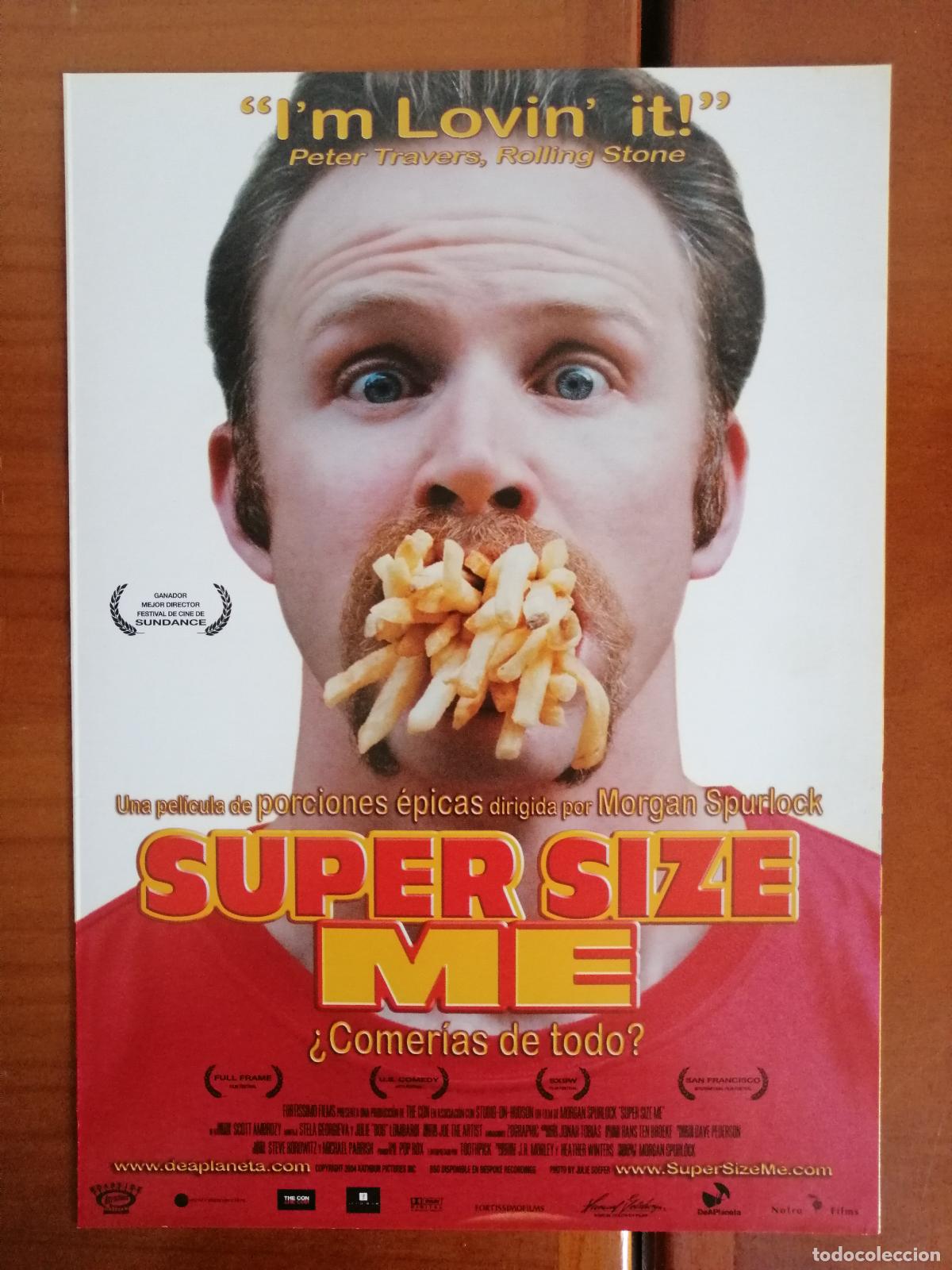Cin&eacute;ma: G10228 SUPER SIZE ME (&iquest;COMERAS DE TODO?)-DOBLE