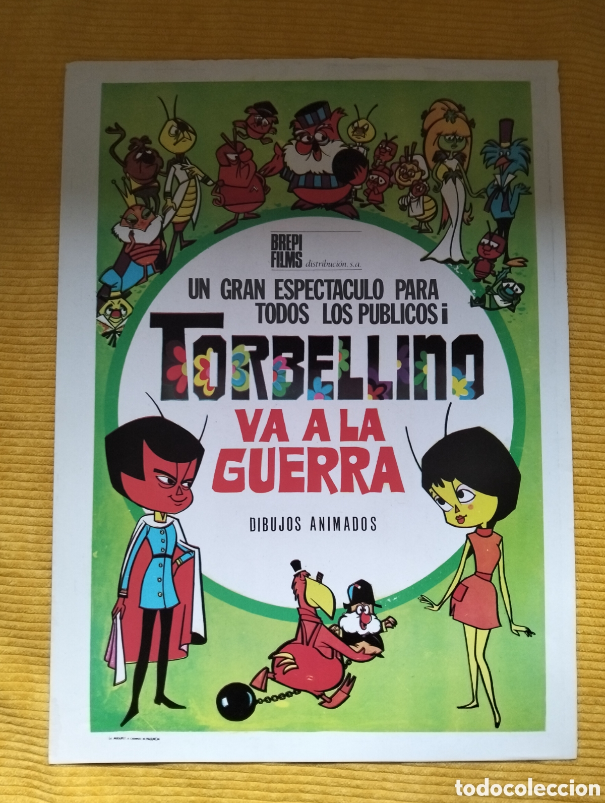 Kino: TORBELLINO VA A LA GUERRA GUIA DE CINE ORIGINAL J58
