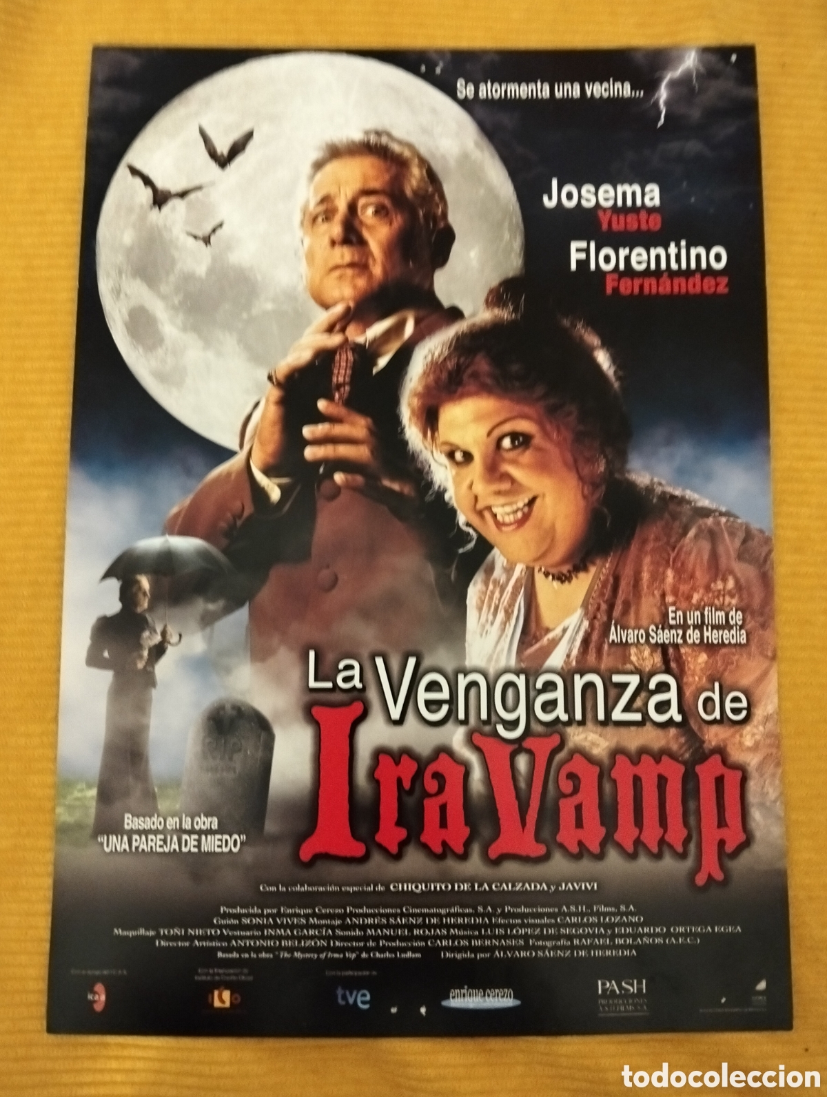 Cinema: La venganza de Ira Vamp Josema Yuste Florentino Fe GUIA DE CINE ORIGINAL GUIA DE CINE ORIGINAL J58