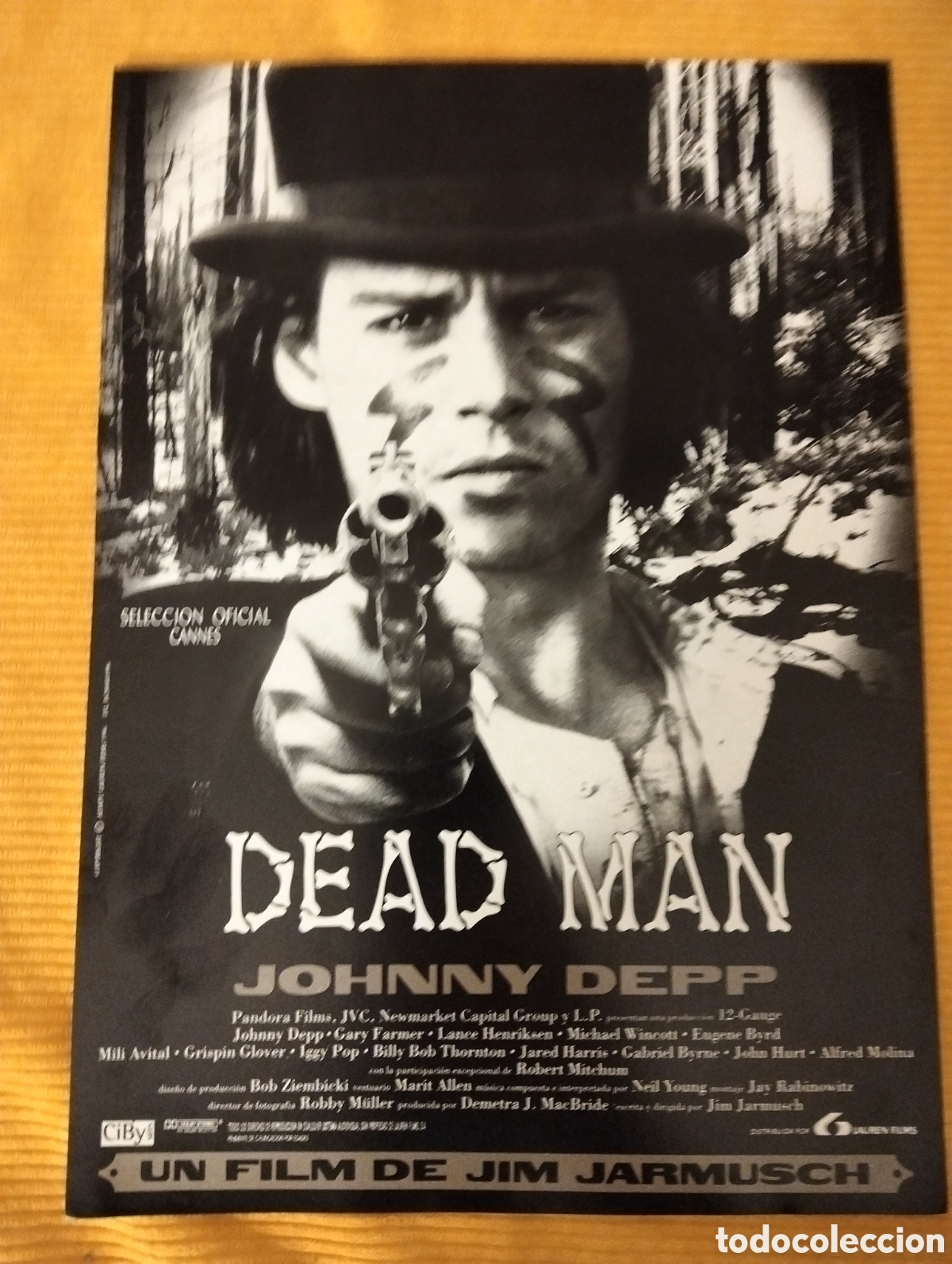 Cinema: DEAD MAN JOHNNY DEPP GUIA DE CINE ORIGINAL GUIA DE CINE ORIGINAL J58