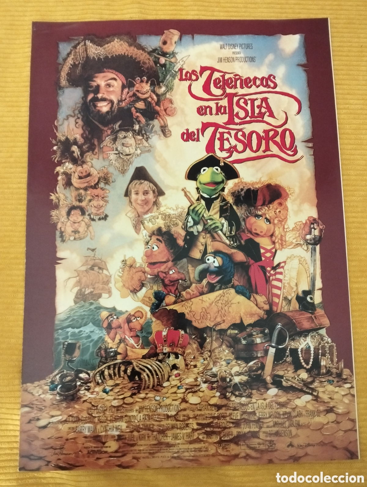 Cin&eacute;ma: LOS TELE&Ntilde;ECOS EN LA ISLA DEL TESORO GUIA DE CINE ORIGINAL GUIA DE CINE ORIGINAL J58