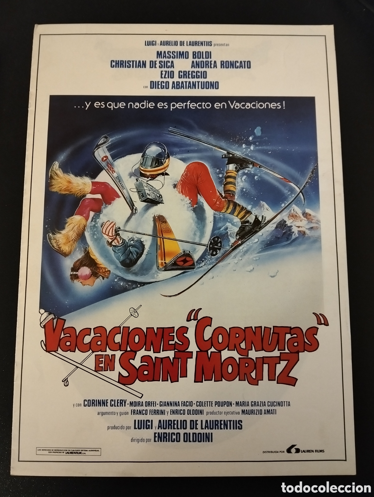 Cin&eacute;ma: VACACIONES CORNUTAS EN SAINT MORITZ GUIA DE CINE ORIGINAL GUIA DE CINE ORIGINAL J58