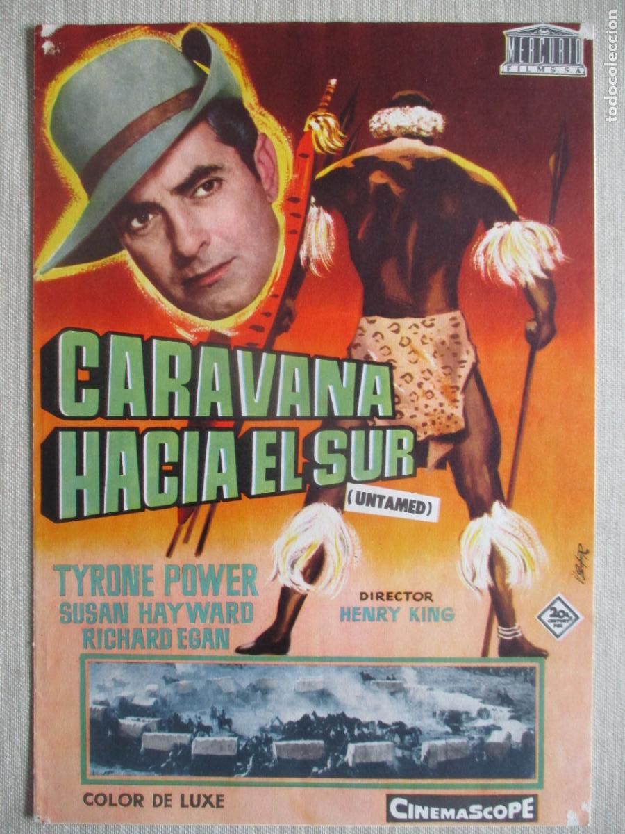 Cine: CARAVANA HACIA EL SUR. GUIA ORIGINAL ESTRENO. PEDIDO MINIMO EN GUIAS 10 EUROS.