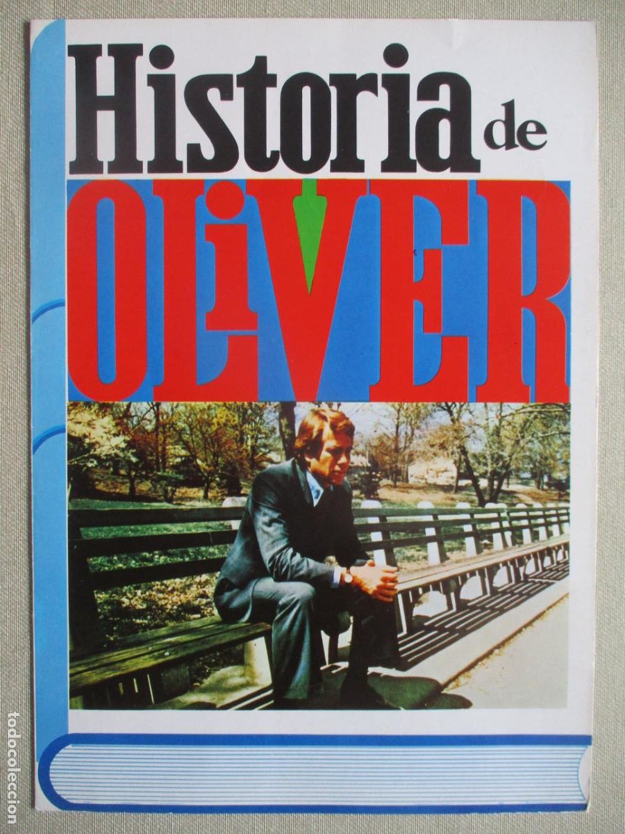 Cine: HISTORIA DE OLIVER. GUIA ORIGINAL ESTRENO. PEDIDO MINIMO EN GUIAS 10 EUROS.