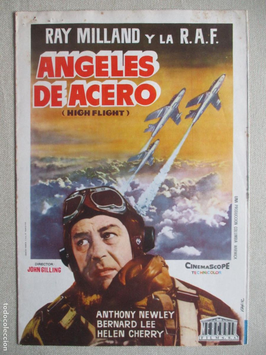 Cine: ANGELES DE ACERO. GUIA ORIGINAL ESTRENO. PEDIDO MINIMO EN GUIAS 10 EUROS.