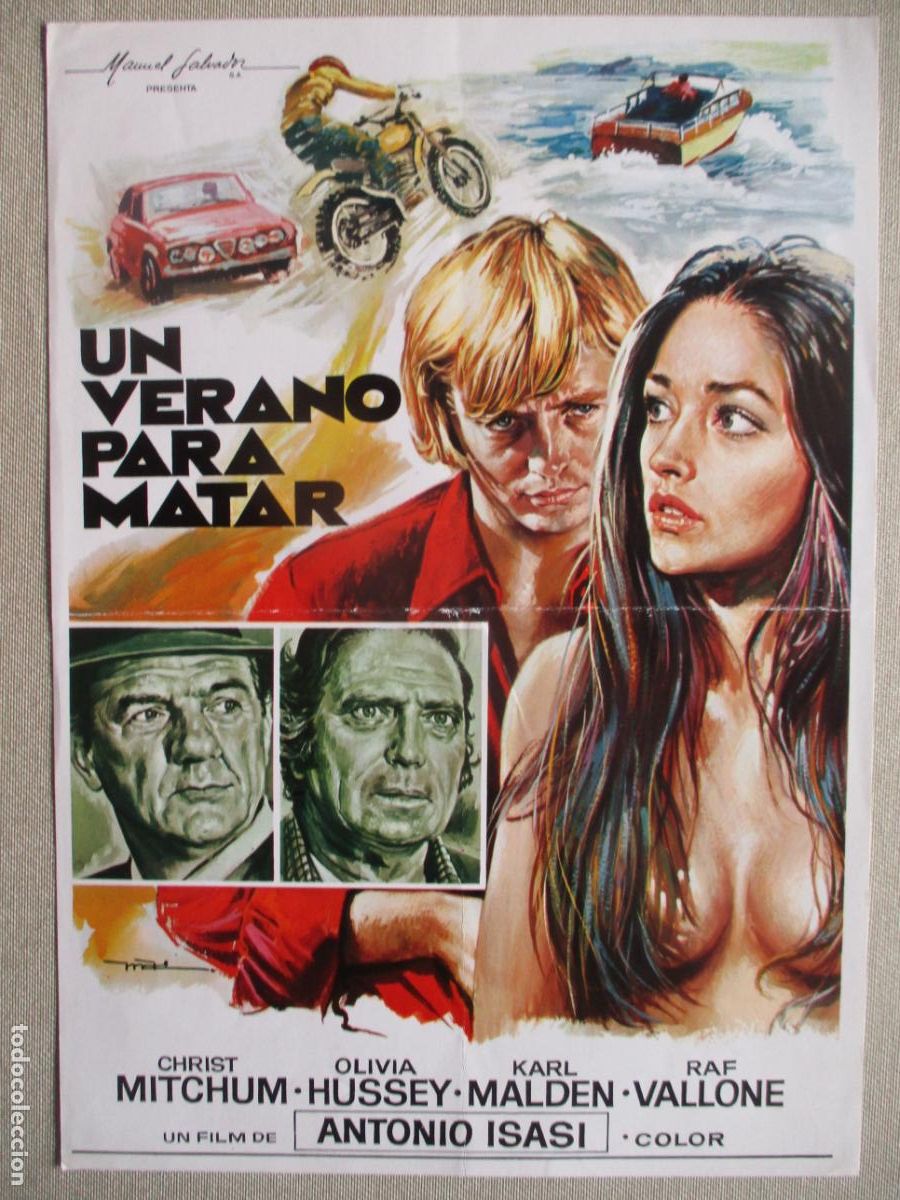 Cinema: UN VERANO PARA MATAR. GUIA ORIGINAL ESTRENO. PEDIDO MINIMO EN GUIAS 10 EUROS.